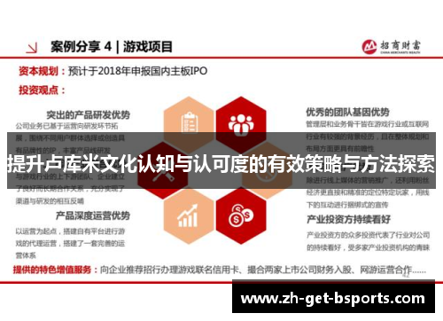 提升卢库米文化认知与认可度的有效策略与方法探索 提升卢库米文化认知与认可度的有效策略与方法探索